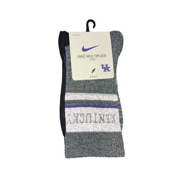 NIKE‎ College Multiplier (Kentucky) Crew Socks (2 Pairs) - Picture 4 of 7